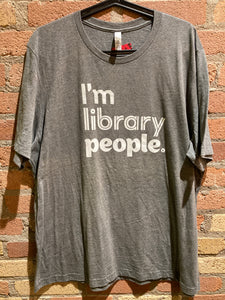 I'm Library People Adult T-shirt