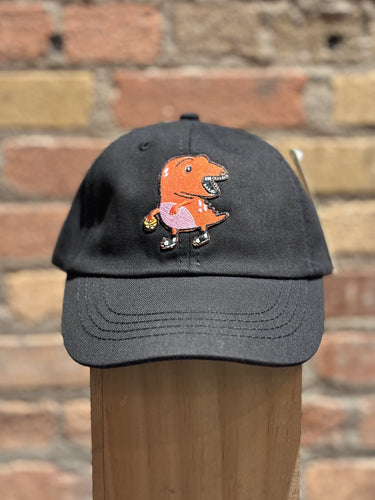 Kid's Baseball Hat with Raptor Patch