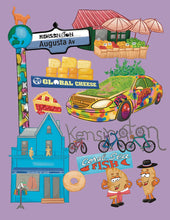 Load image into Gallery viewer, Kensington Icons Print