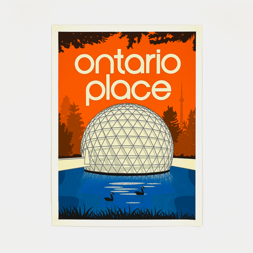 Ontario Place Cinesphere Art Print