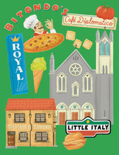Load image into Gallery viewer, Little Italy Icons Print