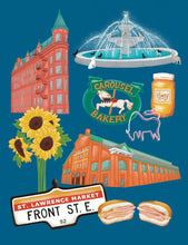 Load image into Gallery viewer, St. Lawrence Market Icons Print