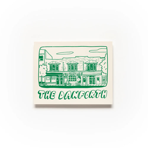 The Danforth screen-printed Art Print