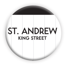 Load image into Gallery viewer, Toronto Subway Buttons: Downtown Stations