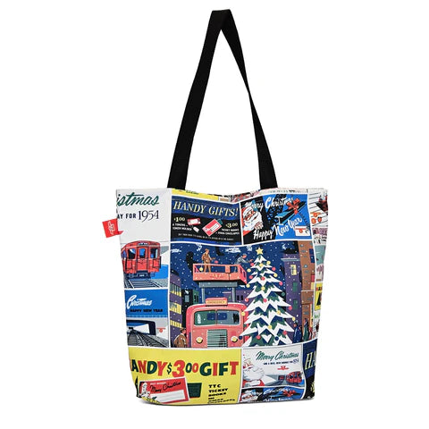 TTC Retro Holiday Tote Bag