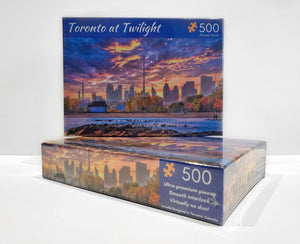 Toronto At Twilight Puzzle