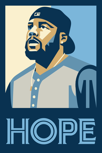 Vladimir Guerrero Jr. Hope Print