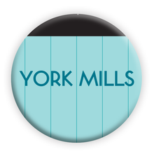 Load image into Gallery viewer, Toronto Subway Buttons: Yonge line