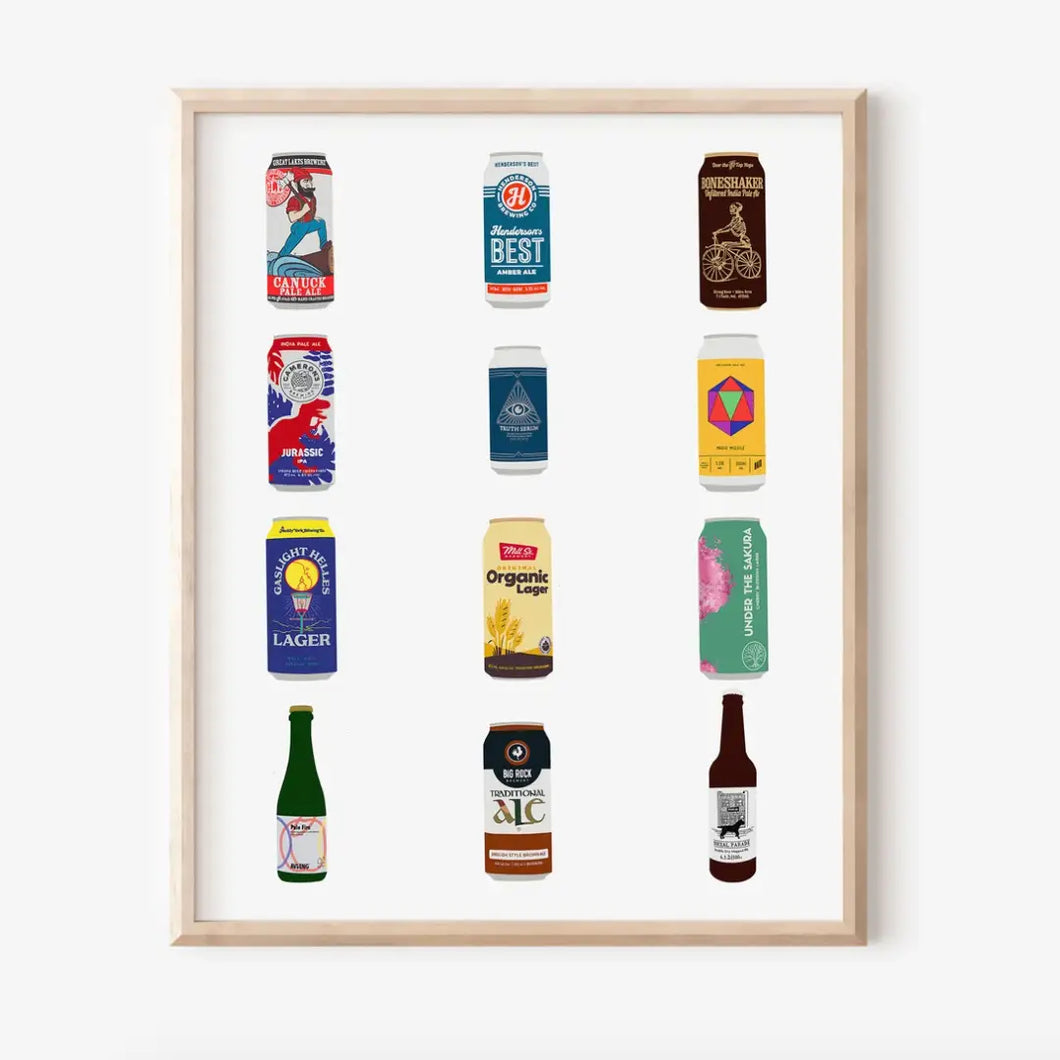 Ontario Breweries Print v2