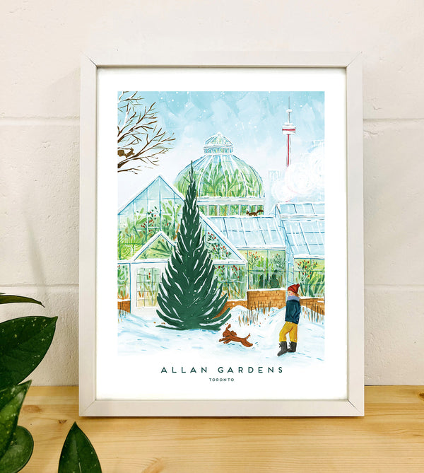 Allan Gardens in Winter Art Print (12