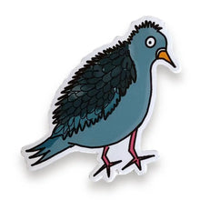 Load image into Gallery viewer, Confused Pigeon Sticker