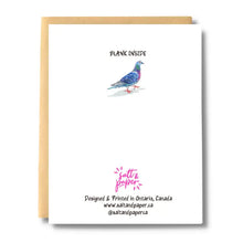 Load image into Gallery viewer, &quot;Strut Your Stuff&quot; Pigeon Greeting Card