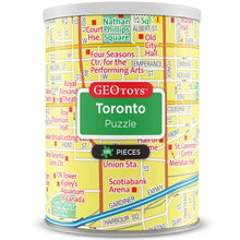 Load image into Gallery viewer, Toronto City Map Mini Jigsaw Puzzle