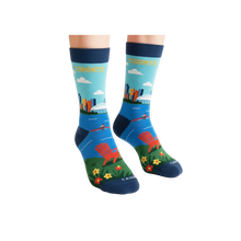 Load image into Gallery viewer, Toronto Scenic Skyline Socks (Large)
