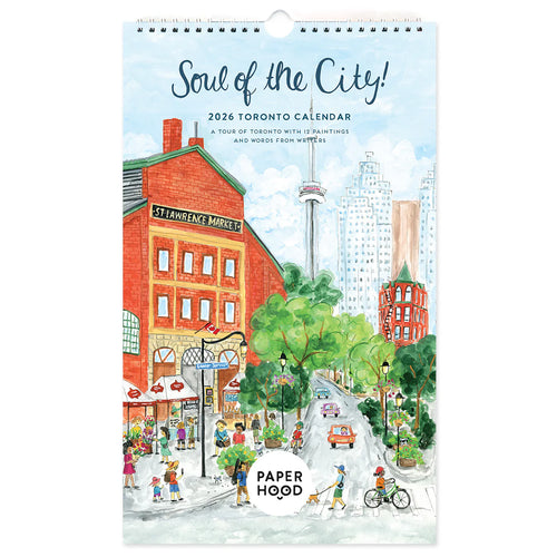 Soul of the City 2026 Toronto 12-Month Wall Calendar