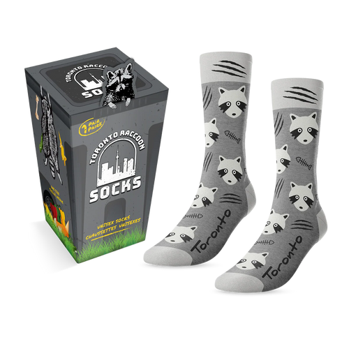 Toronto Raccoon Socks