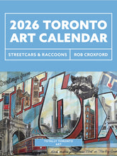 Load image into Gallery viewer, 2026 Streetcars and Raccoons Calendar