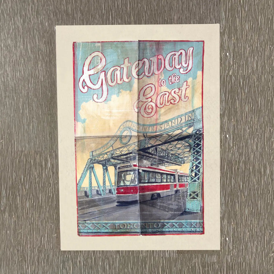Queen Street Bridge Magnet