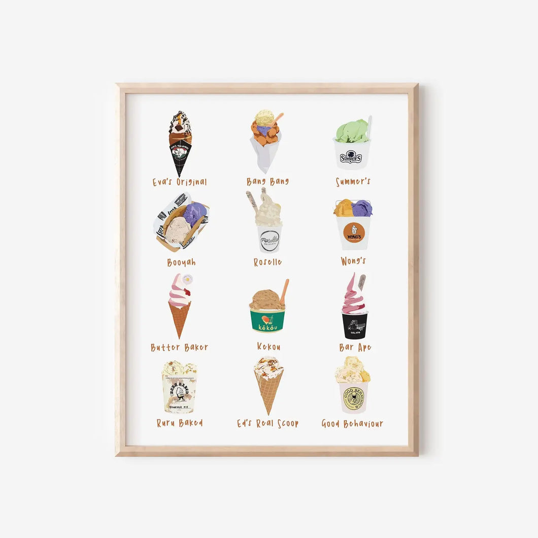 Toronto Ice Cream Print