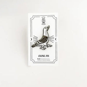 Pigeon Enamel Pin