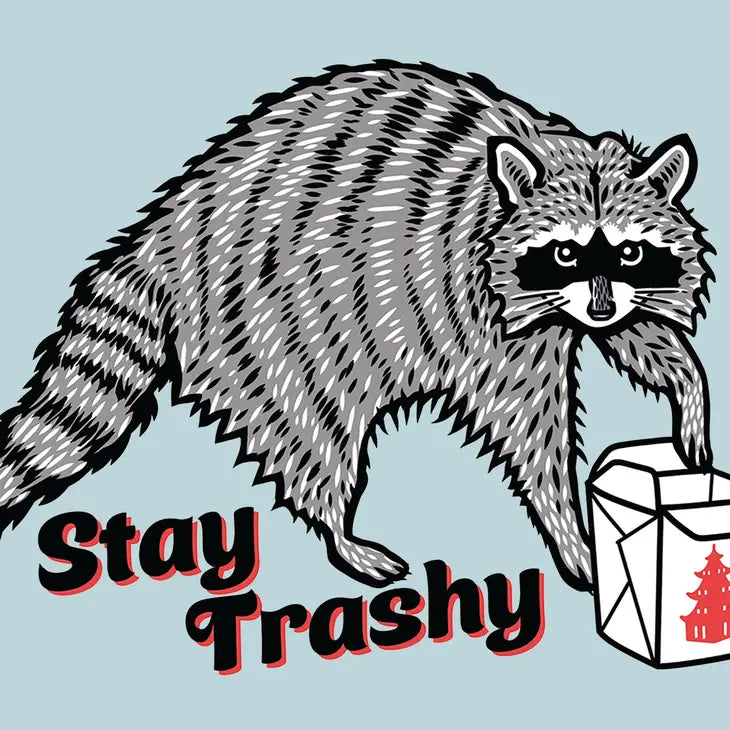 Stay Trashy Raccoon Magnet