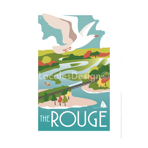 Toronto The Rouge Neighbourhood Print