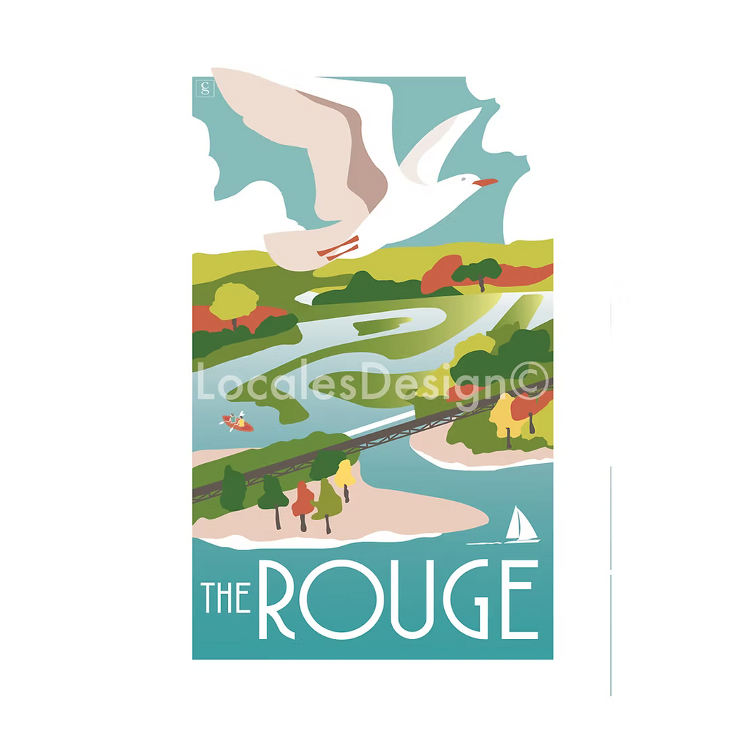 Toronto The Rouge Neighbourhood Print