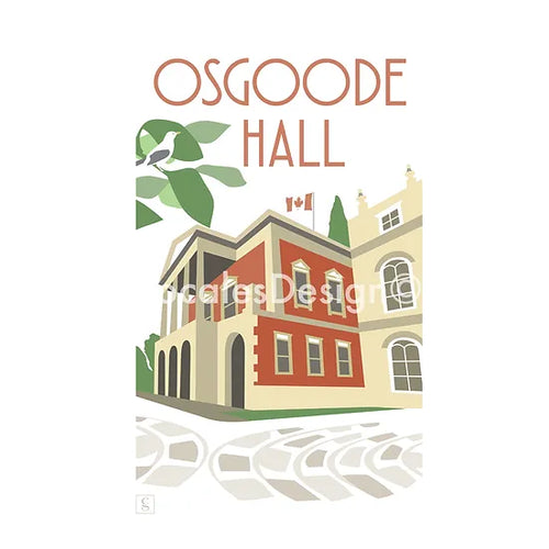 Toronto Osgoode Hall Neighbourhood Print