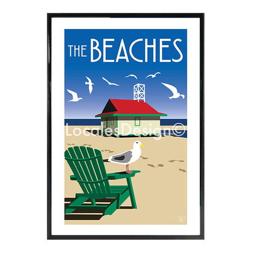 Toronto The Beaches Neighbourhood Print