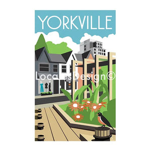 Toronto Yorkville Neighbourhood Print