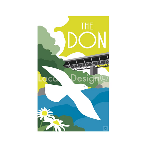 Toronto The Don Neighbourhood Print