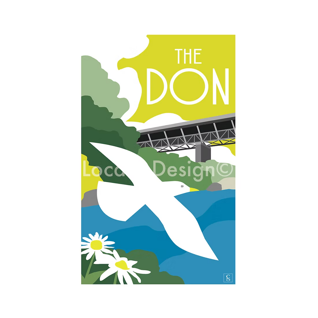 Toronto The Don Neighbourhood Print