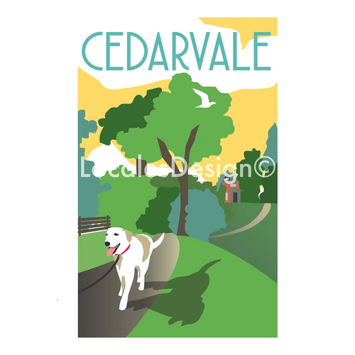 Toronto Cedarvale Neighbourhood Print