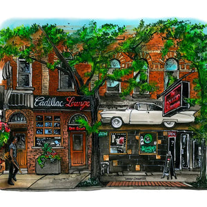 The Cadillac Lounge Art Print