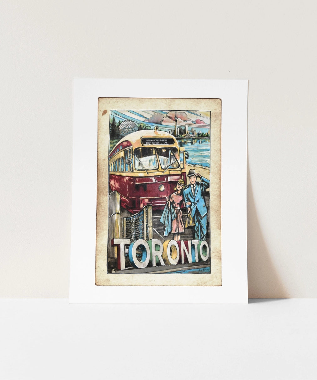 Toronto World Class City Art Print