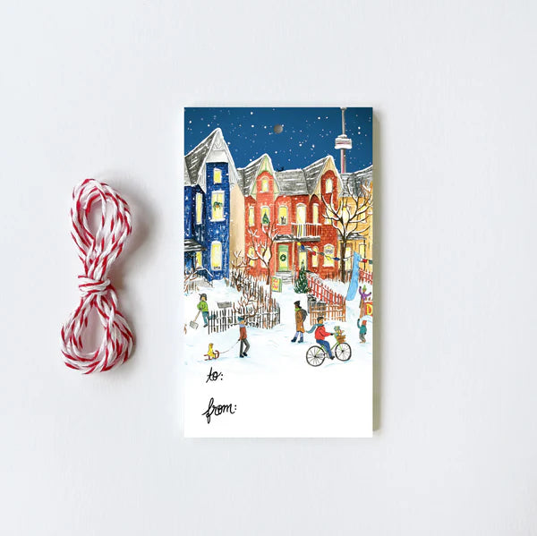 Kensington Market Holiday Gift Tag