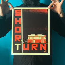 Load image into Gallery viewer, Short Turn Streetcar Art Print
