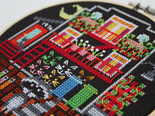 Load image into Gallery viewer, Alley Raccoon Cross Stitch Kit (6 inch)