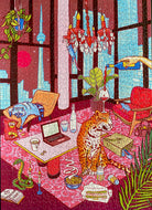 Just a Girl in Toronto Jigsaw Puzzle