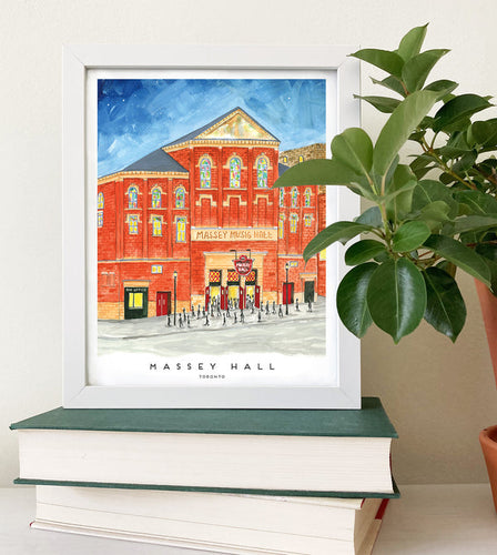 Toronto's Massey Hall Art Print (8