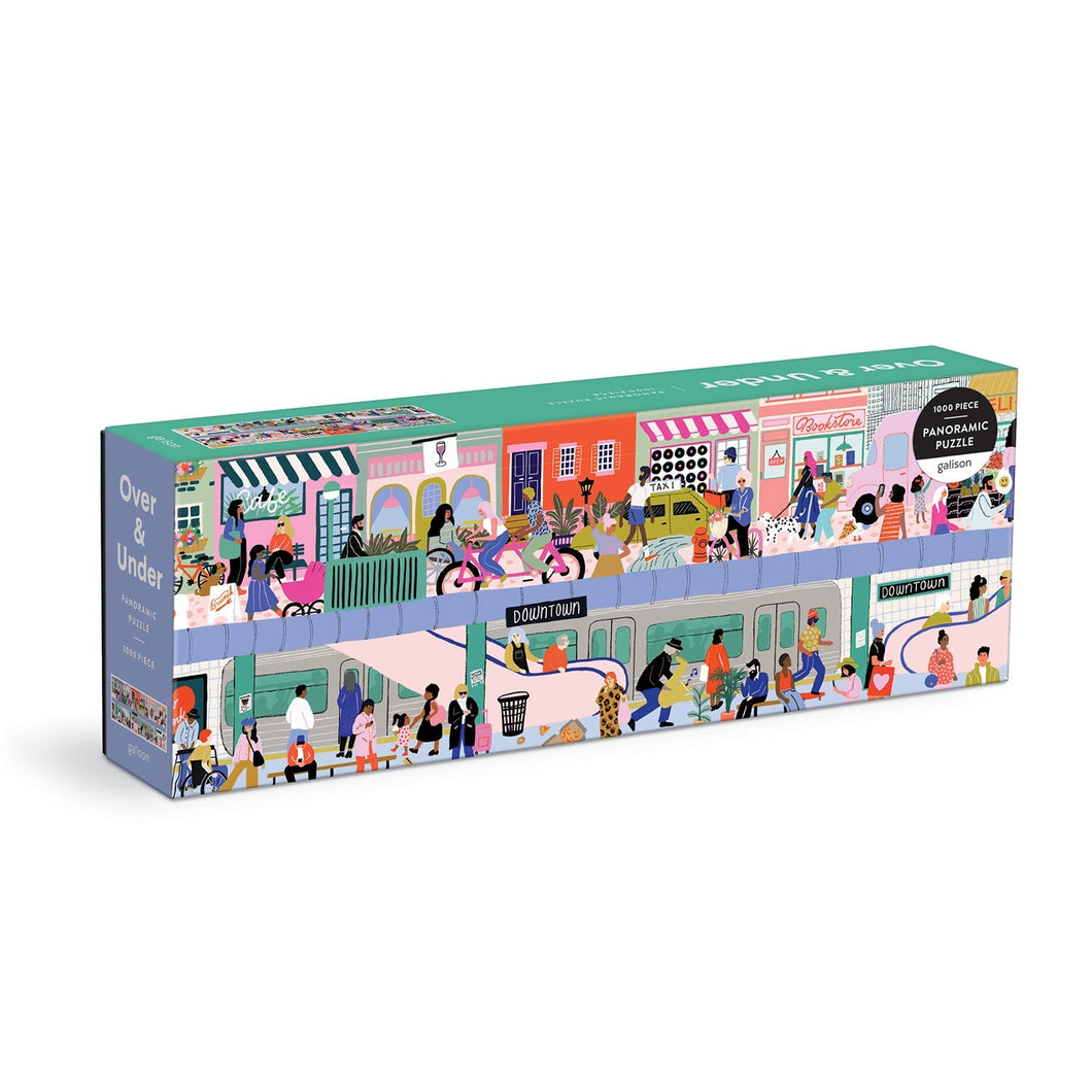 Over & Under Panoramic Jigsaw Puzzle
