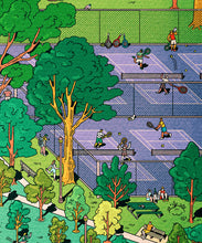 Load image into Gallery viewer, Trinity Bellwoods Bird's-Eye View Art Print (8"x10")