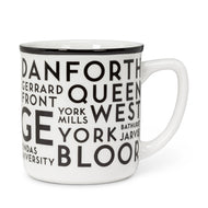 Toronto Street Names Mug