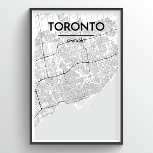 Toronto Map Prints