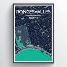 Load image into Gallery viewer, Toronto Neighbourhood Map Prints