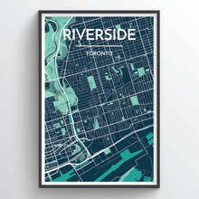 Load image into Gallery viewer, Toronto Neighbourhood Map Prints