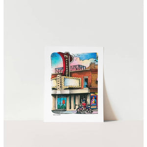 Mount Pleasant Theatre Art Print