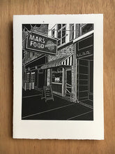 Load image into Gallery viewer, Mars Food Linocut Print (Limited Edition)