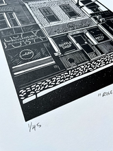 Load image into Gallery viewer, The Rosedale Diner Linocut Print (Limited Edition)
