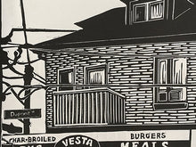 Load image into Gallery viewer, Vesta Lunch Linocut Print (Limited Edition)